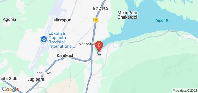 Don Bosco University Centre for Online and Distance Education, Guwahati Map