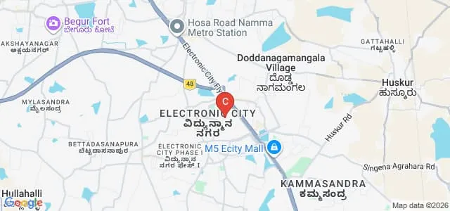 Alliance University Quantum AI School for Advanced Research, Bangalore Map