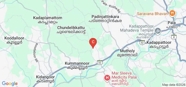 Mar Sleeva College of Nursing, Kottayam Map
