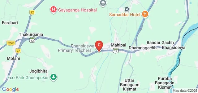 Phansidewa Primary Teachers Training Institute, Darjeeling Map