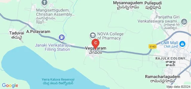Nova College of Physical Education, Jangareddigudem Map