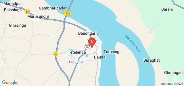 Boudh Panchayat College, Boudh Map