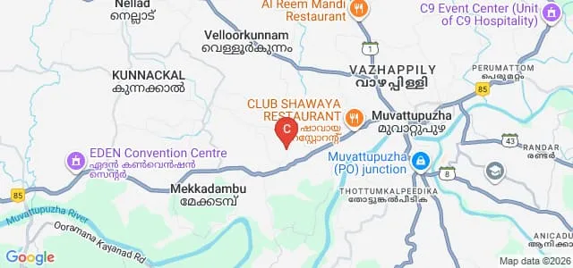APJ Abdul Kalam School of Environmental Design, Ernakulam Map