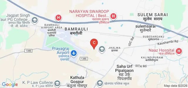 Shambhunath College of Education, Allahabad Map