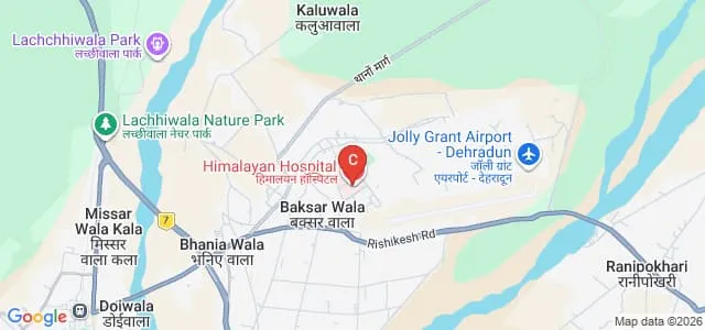 Himalayan School of Bio Sciences, Dehradun Map