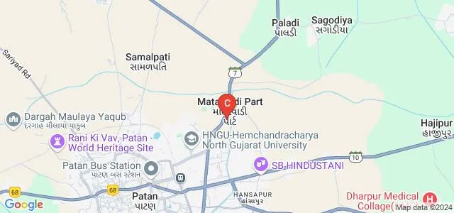 MK College of Engineering and Technological Research, Patan Map
