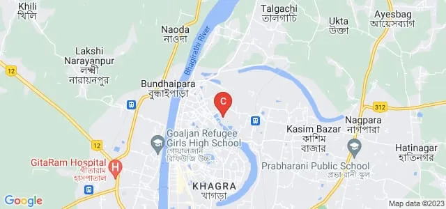 Berhampore Science and Management College, Berhampore Map