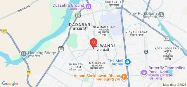 Shri Maharshi Dadhich Sanskrit Teachers Training College, Kota Map