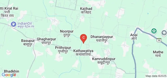Sarveshwari Mahavidyalaya, Jaunpur Map