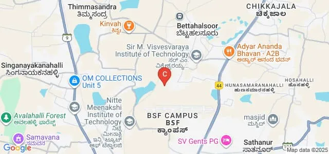 Strate School of Design, Bengaluru Map