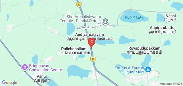 Paulsons Teacher Training College, Villupuram Map