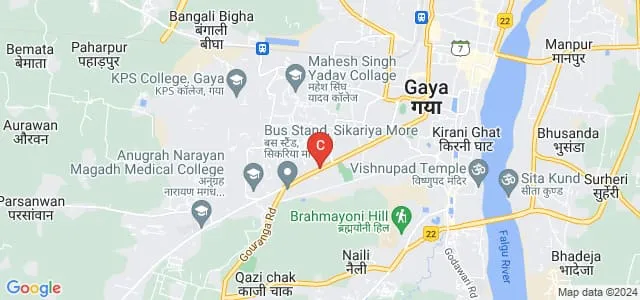 SSY College, Gaya Map
