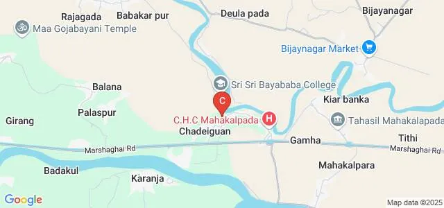 Sri Sri Bayababa College, Mahakalpara Map