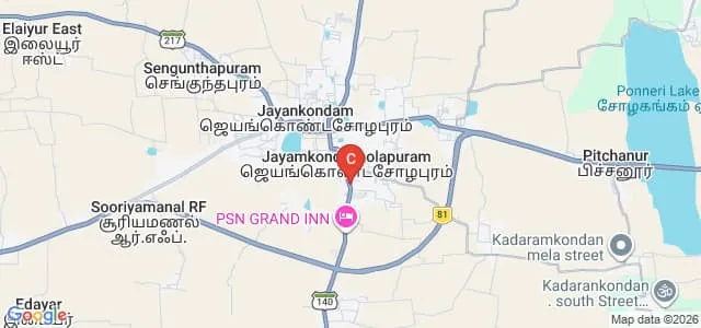 Sri Lakshmi College of Education, Jayankondam Map