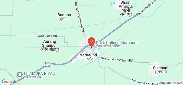 Government College, Narnaund Map