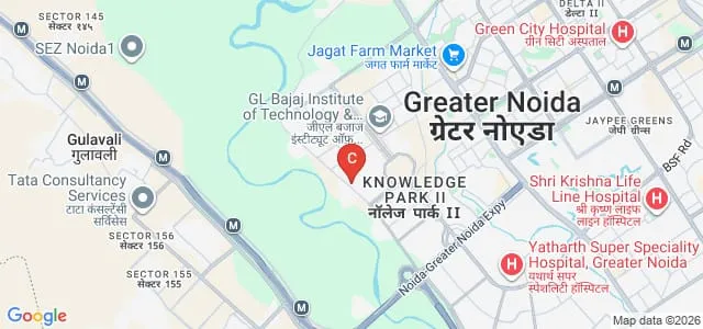 Amity University, Greater Noida Campus Map