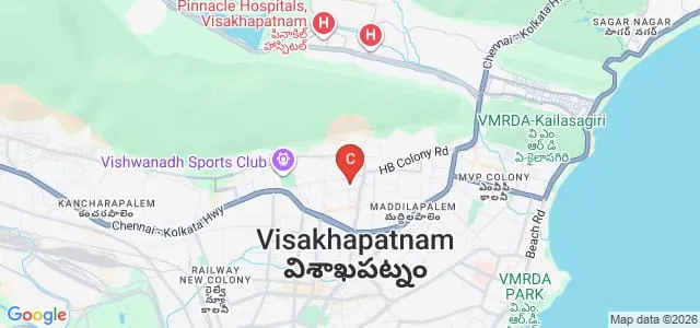 Dr VS Krishna Government Degree College, Visakhapatnam Map
