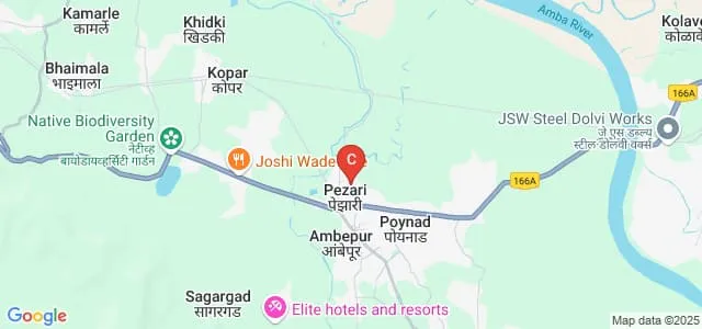 Konkan Education Society's Laxmi Shalini Arts Commerce and Science Women's College, Pezari Map