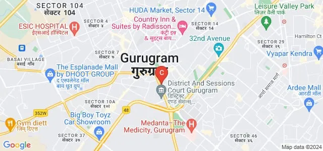 State Institute of Advanced Studies in Teacher Education, Gurugram Map
