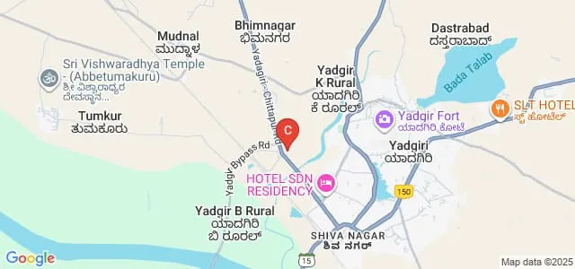 Don Bosco Degree College, Yadgir Map