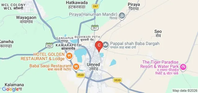 Nutan Adarsh Arts Commerce and Smt Maniben Harilal Wegad Science College, Nagpur Map