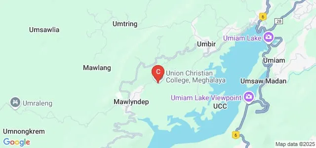 Union Christian College, Ri Bhoi Map