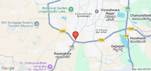 Christ College, Mysuru Map