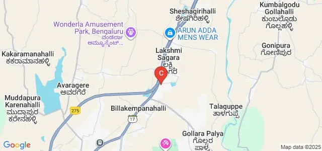 Maharishi Institute of Master Management, Bangalore Map