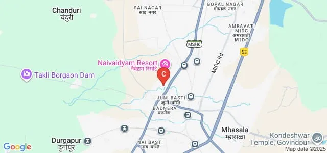 Saraswati Institute of Nursing Sciences and Research, Amravati Map