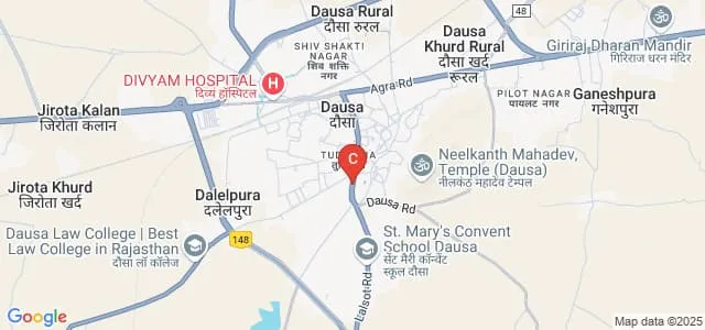 Government Acharya Sanskrit College, Dausa Map