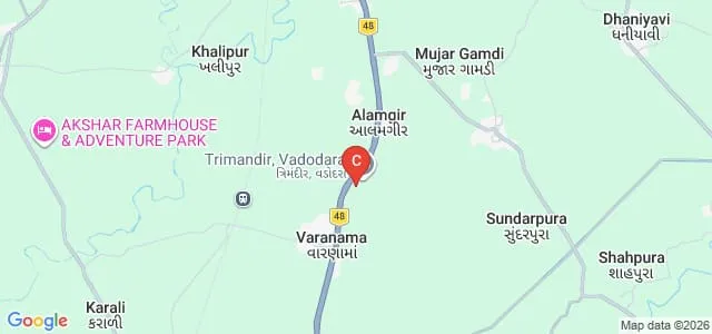 Babaria Institute of Pharmacy, Vadodara Map