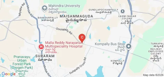 Malla Reddy College of Engineering and Technology, Hyderabad Map