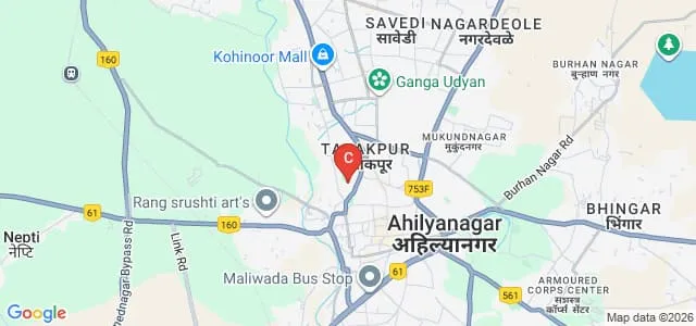 AJMVPS's Institute of Hotel Management and Catering Technology, Ahmednagar Map