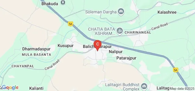 Sahaspur College, Jajpur Map