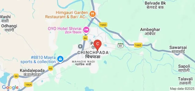 Bhausaheb Nene Arts Commerce and Science College, Pen Map