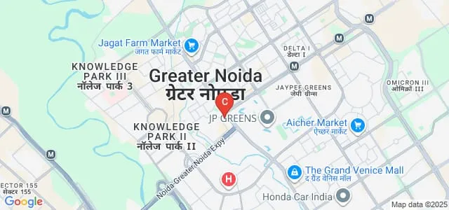 Nimt Vidhi Evam Kanun Sansthan, Greater Noida Map