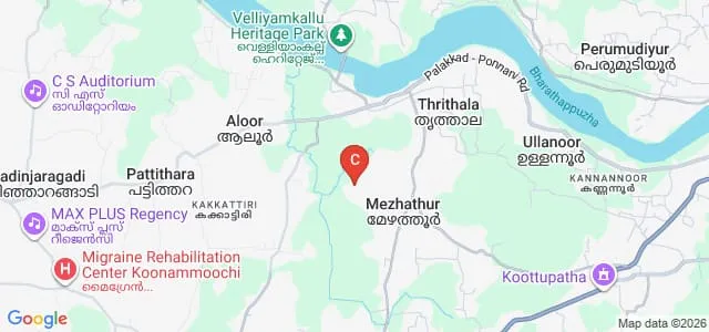 Minority Arts and Science College, Palakkad Map