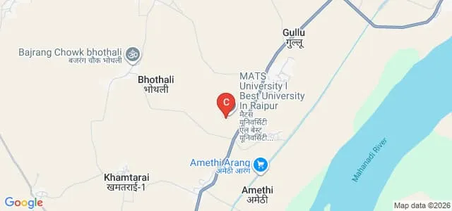 MATS School of Pharmacy, Raipur Map