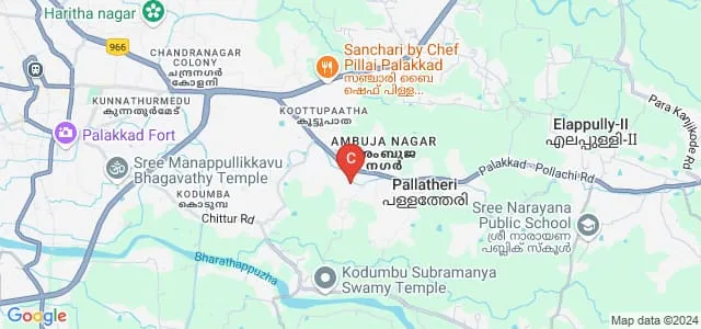 Prime College of Engineering, Palakkad Map