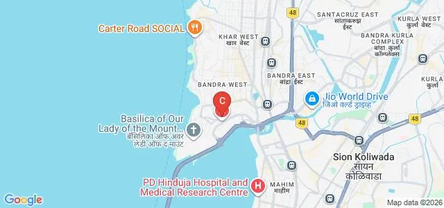 MET Institute of Post Graduate Diploma in Management, Mumbai Map