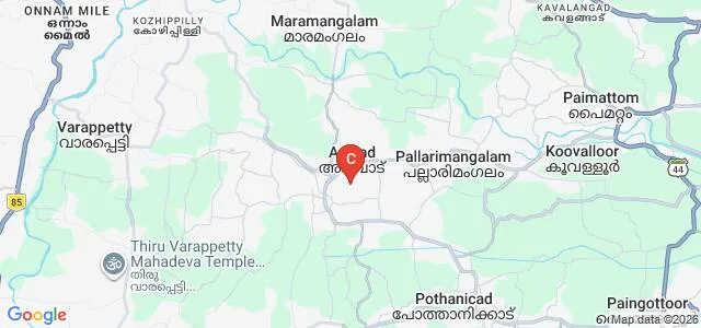Malikdeenar Arts and Science College for Women, Ernakulam Map