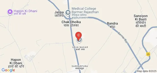 Government Engineering College, Barmer Map