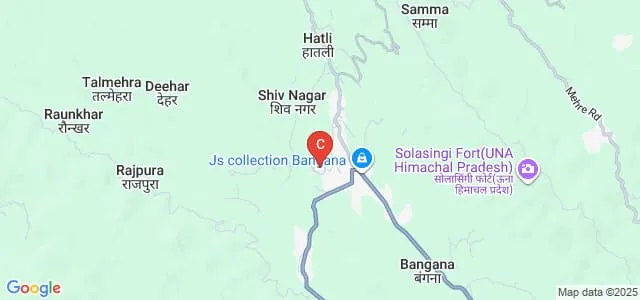 Atal Bihari Vajpayee Government Degree College, Bangana Map