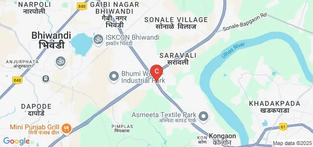 Bharatratna Dr Babasaheb Ambedkar Law College, Bhiwandi Map
