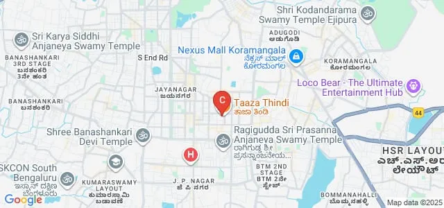 RV Institute of Management, Bangalore Map