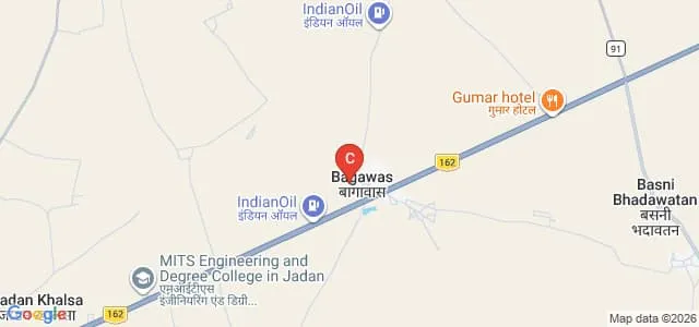 Aashwasan College Education and Research Centre, Pali Map