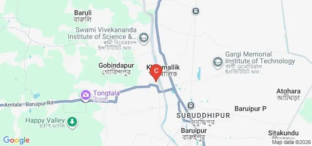 Baruipur College, South 24-Parganas Map