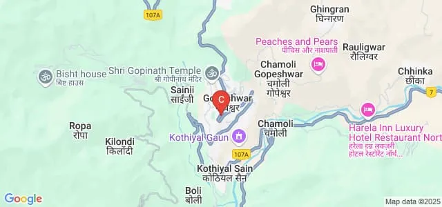 Sri Dev Suman Uttarakhand University, Gopeshwar Campus Map