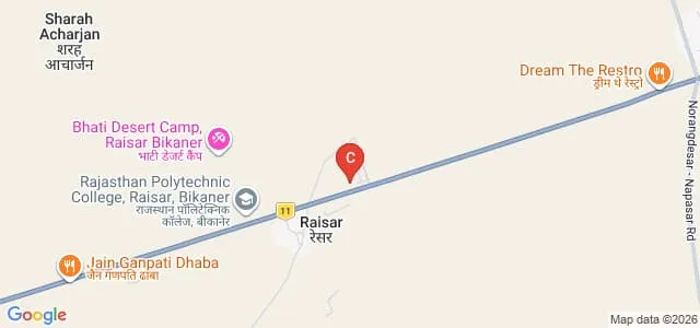 Swami Keshvanand Institute of Pharmacy, Bikaner Map