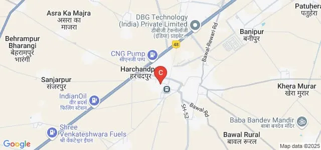 Government College, Bawal Map